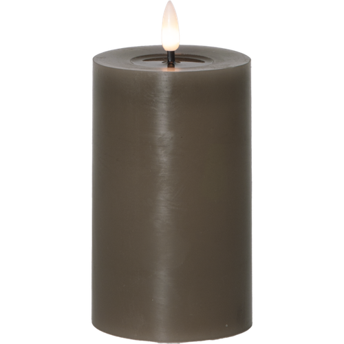 Brun Led ljus flamme 7,5*15cm