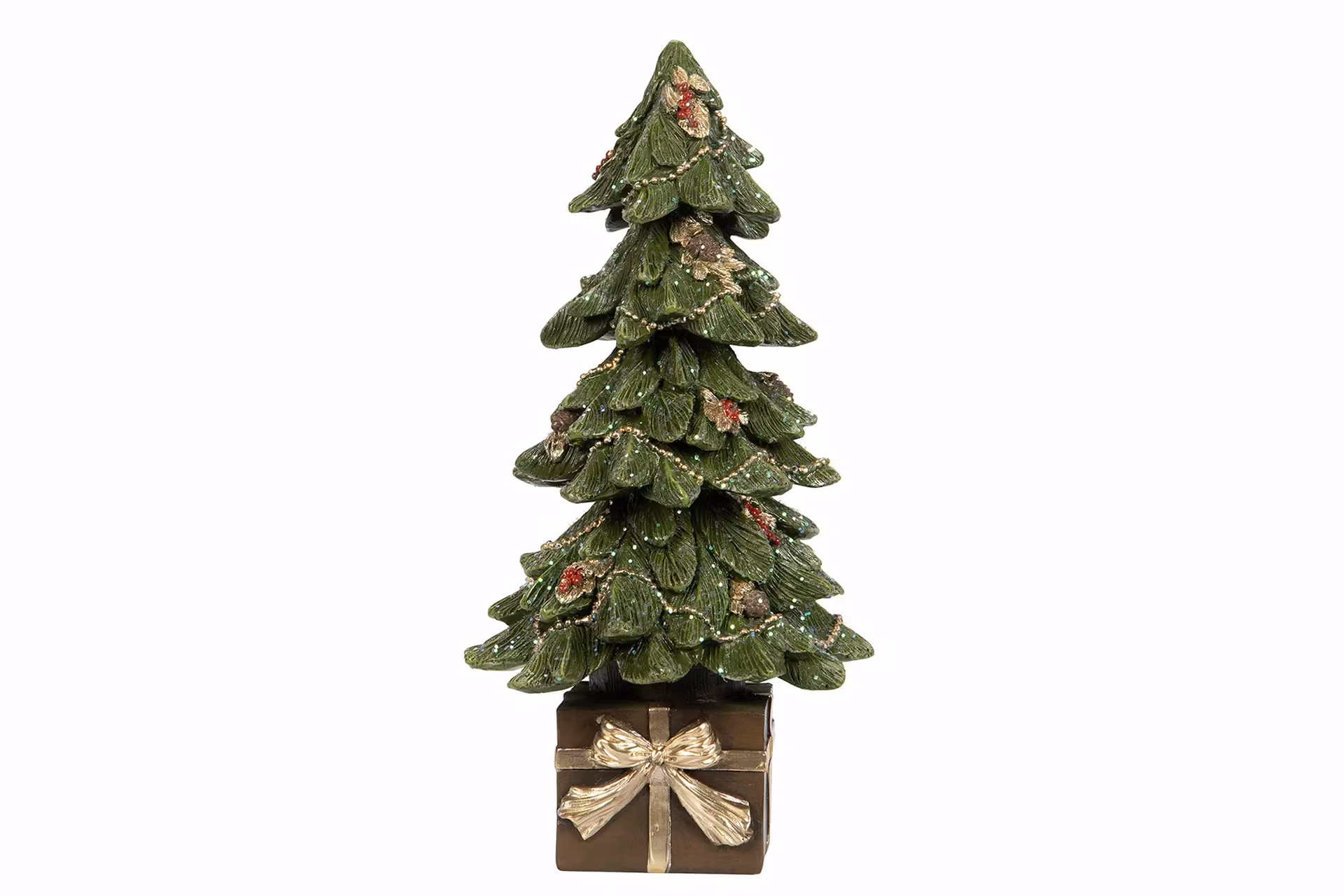 Julgran på paket 18cm