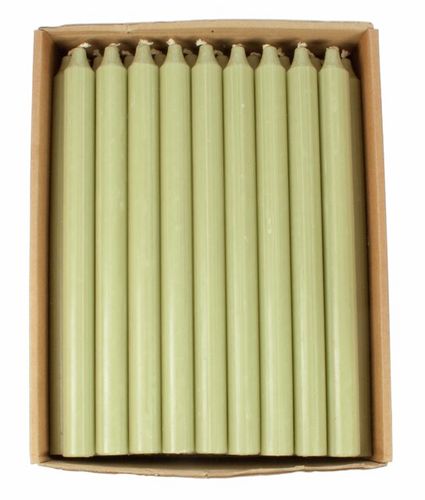Gröna rustikljus 28cm