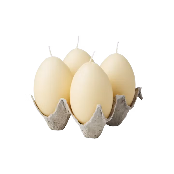 Äggljus 4-pack gula