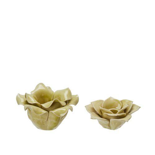 Lilly Grön ljusstake (2 olika)