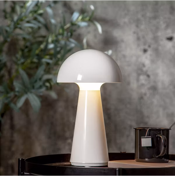 Bordslampa Uppladdningsbar Vit