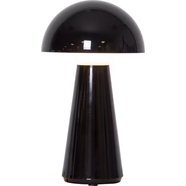 Bordslampa Uppladdningsbar Svart