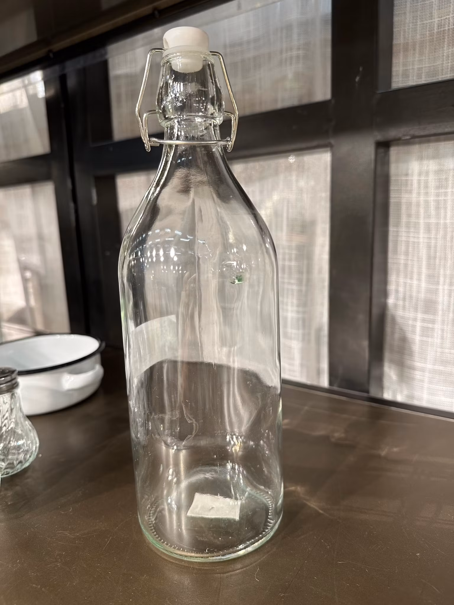 Glasflaska SAFTA 1L