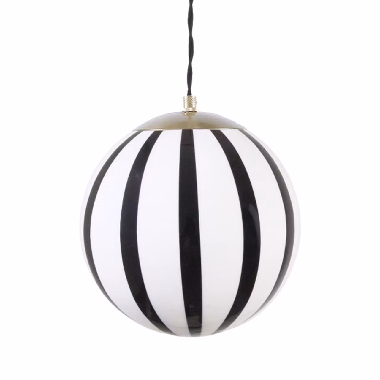Svart Taklampa Alba