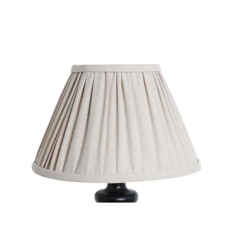Veckad Beige Lampskärm 13*25,5*17cm