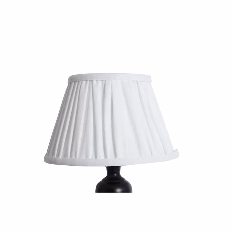 Veckad Vit Lampskärm 12*20*13cm