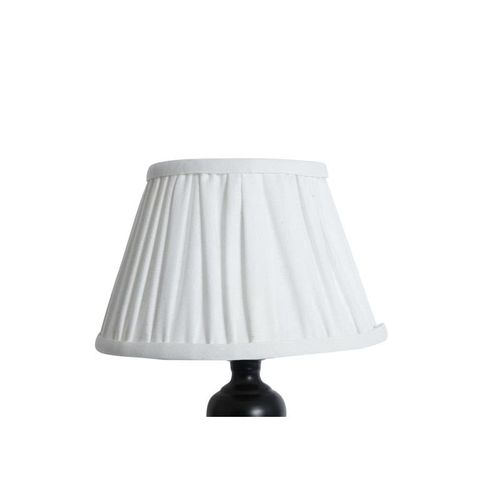 Veckad Vit Lampskärm 12*20*13cm
