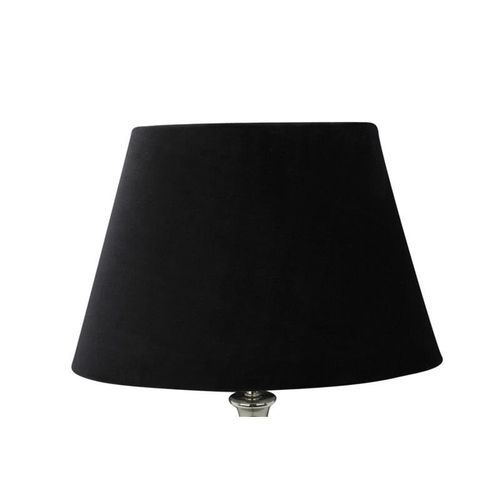LS-250S Oval Lampskärm Svart Sammet