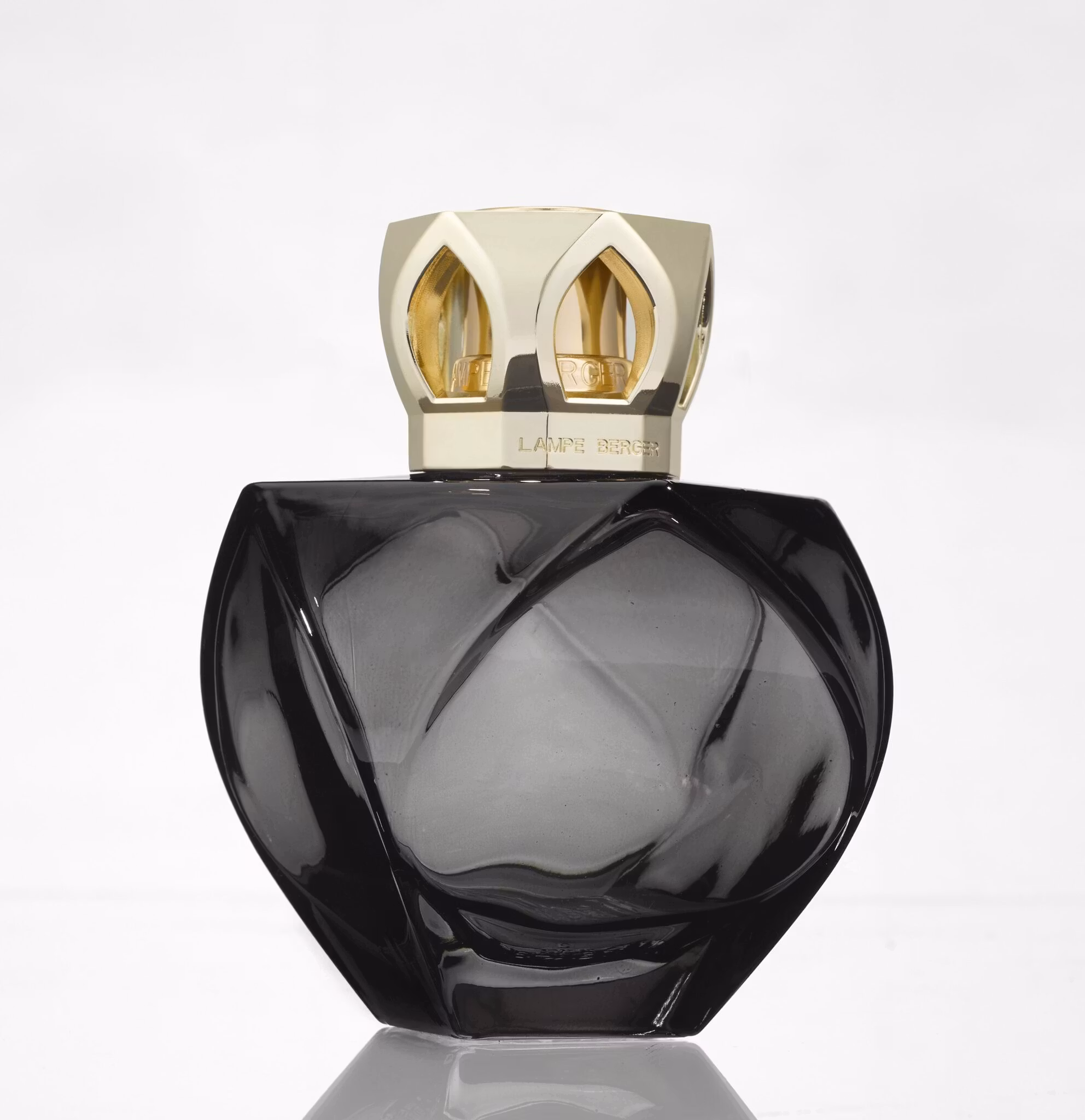 Eternity Svart Doftlampa + Doften Lady Flower - Maison Berger Sweden