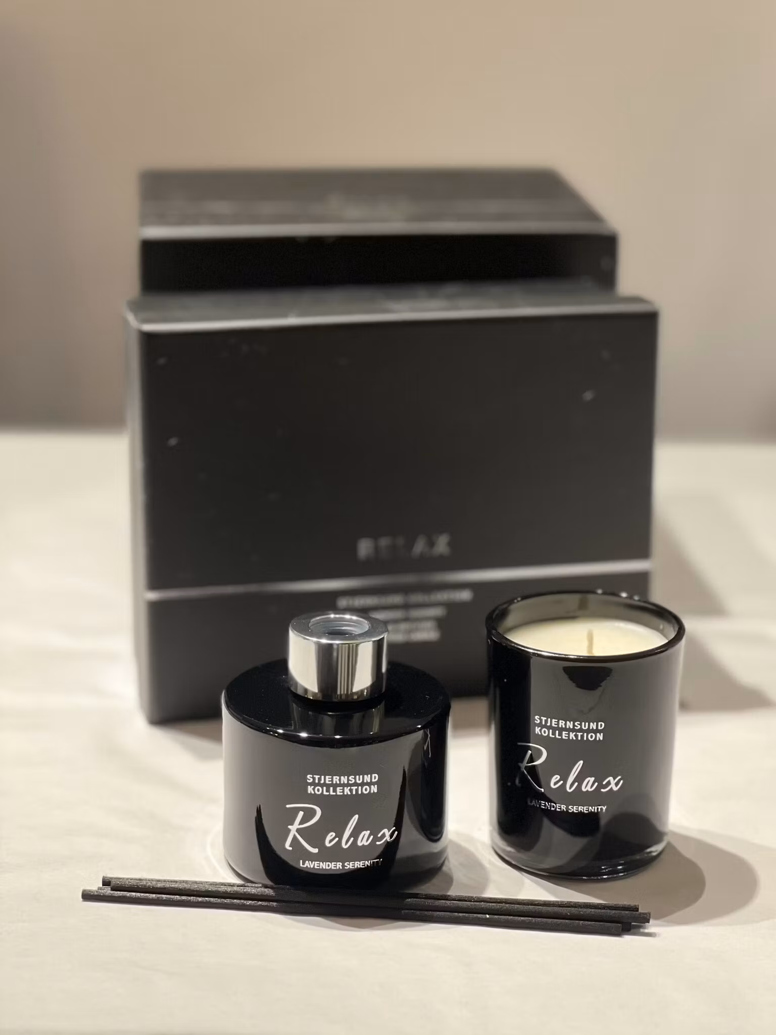 "Relax" Doftpinnar & Doftljus