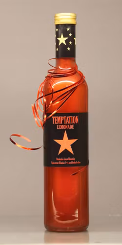 Temptation Lemonade 50cl - med glitter!