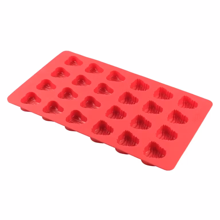 Silikonform trippelnöt