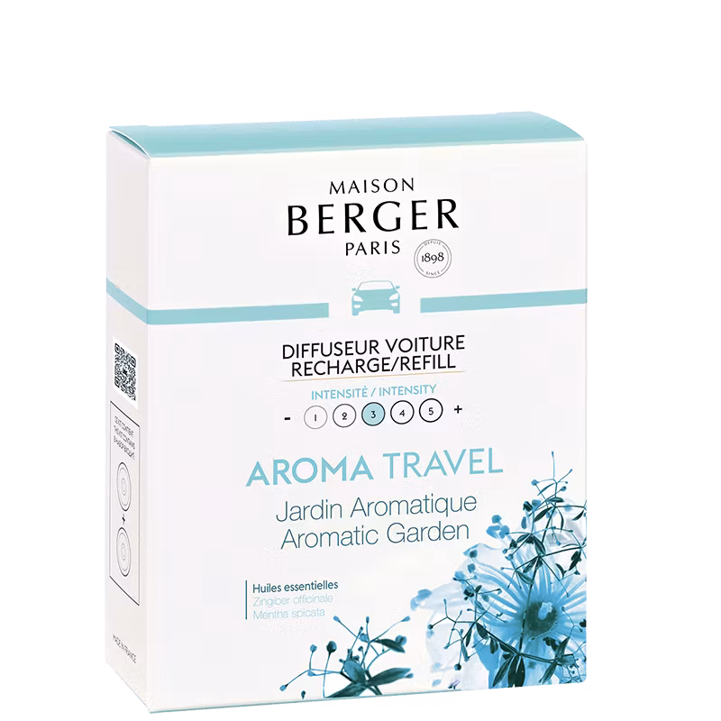 Aroma Travel 2-pack - Refill till bilen (Bildoft) - Maison Berger Sweden