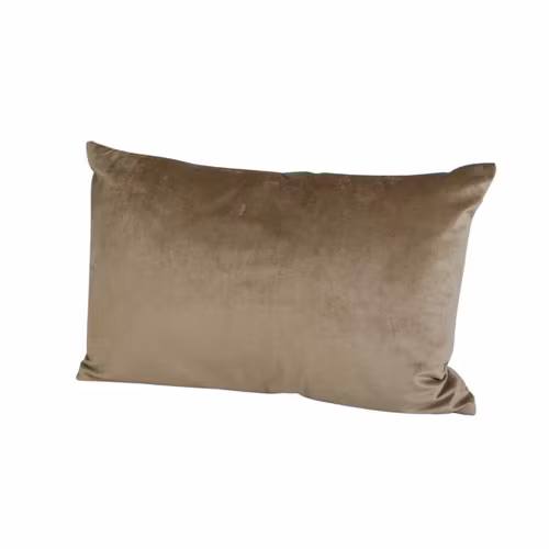 Ljusbrunt Kuddfodral Sammet 40*60cm