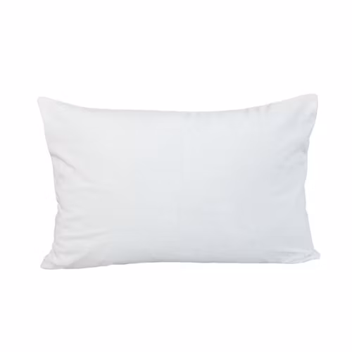 Vitt Kuddfodral Sammet 40*60cm