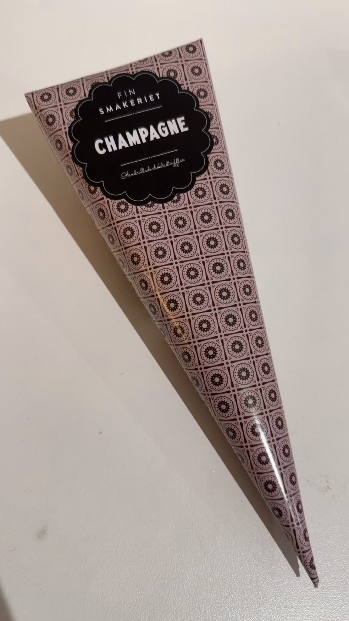Champagne Chokladtryfflar i strut 100g