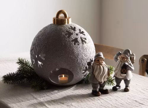Värmeljuslykta Julkula