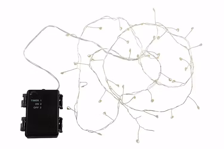 Ljusslinga LED Silver Vattentät