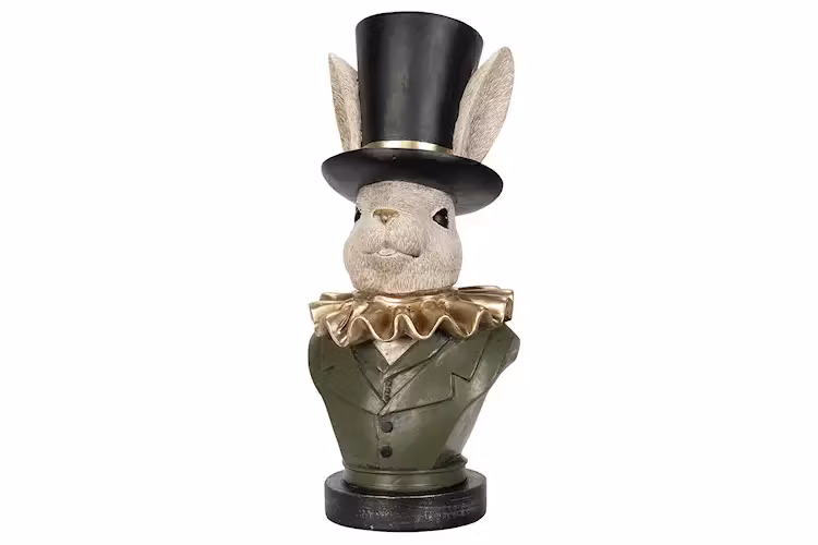 Kanin Med Hatt 37cm