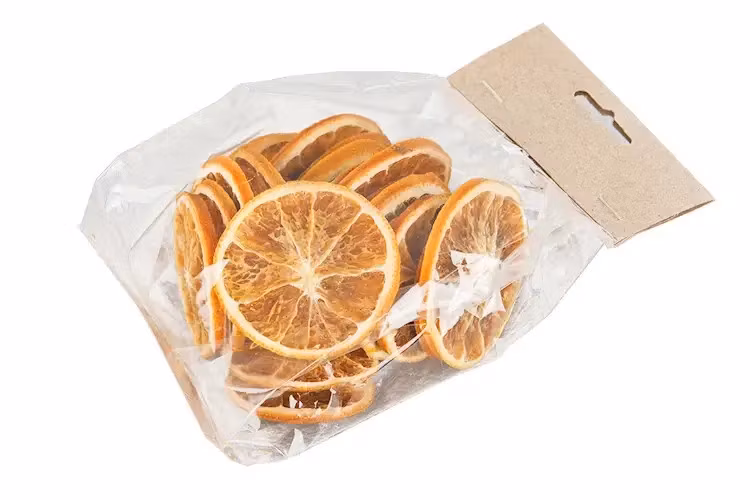 Apelsinskivor Torkade i påse 100g