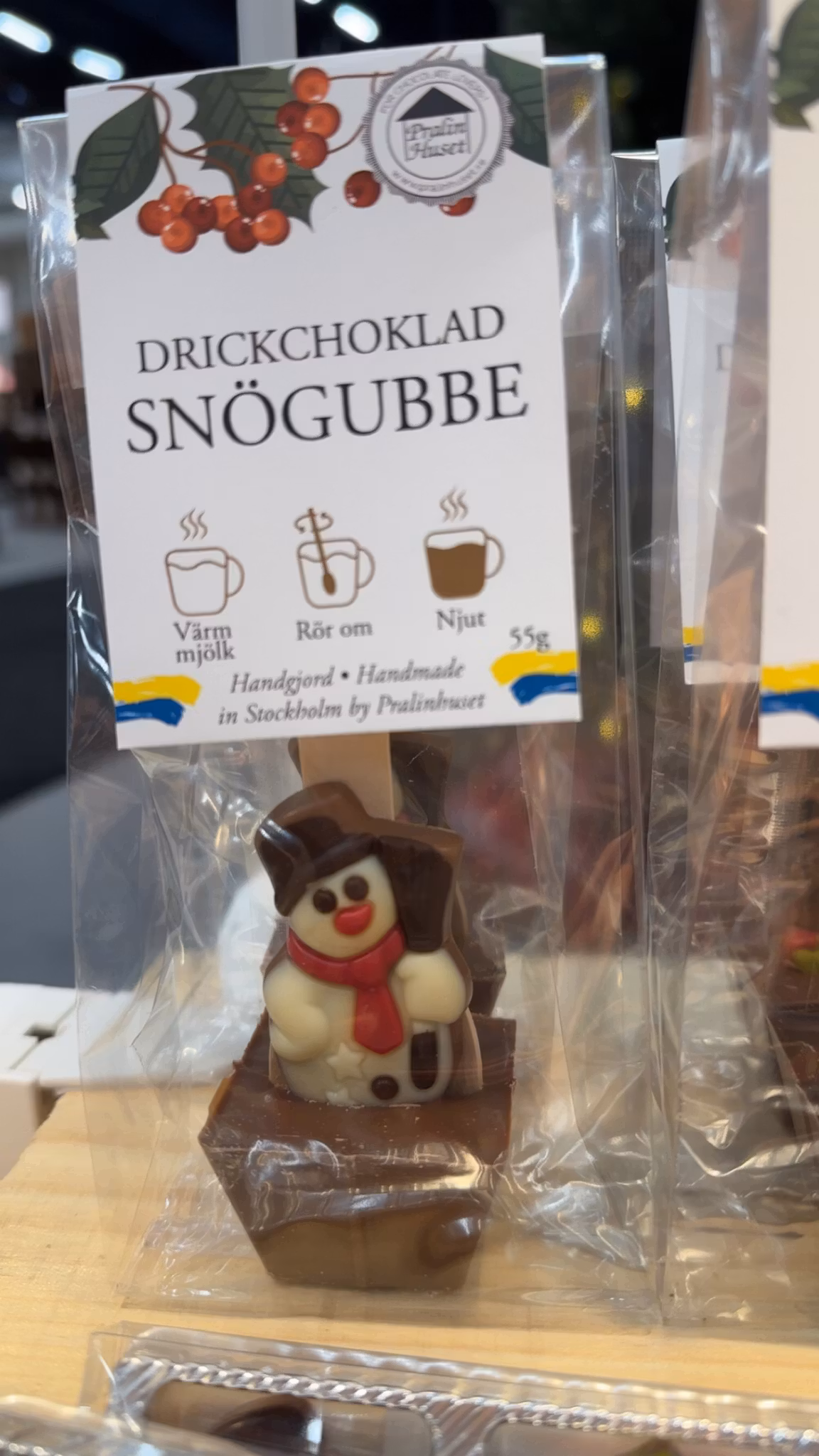 Drickchoklad Snögubbe 55g