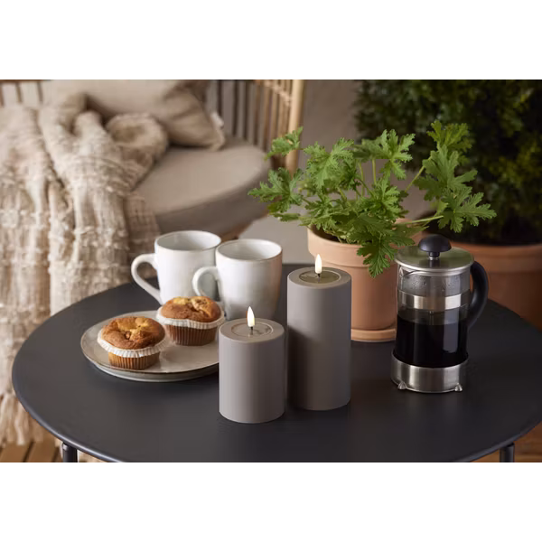 Mullvad Blockljus Flamme Soft (2 olika storlekar)