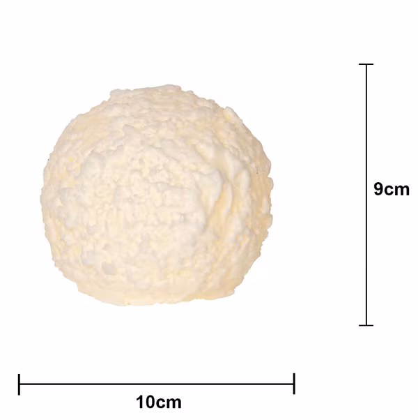 Led Blockljus Snöboll