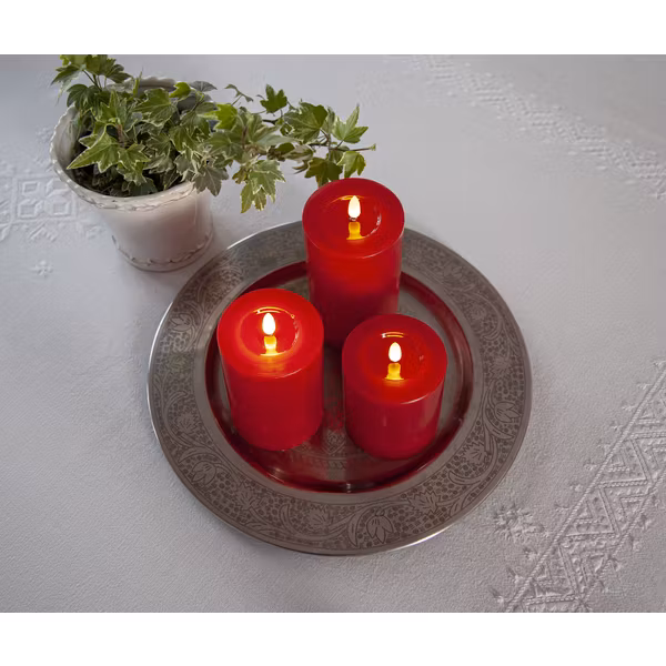 Rött Led ljus (3 olika höjder)