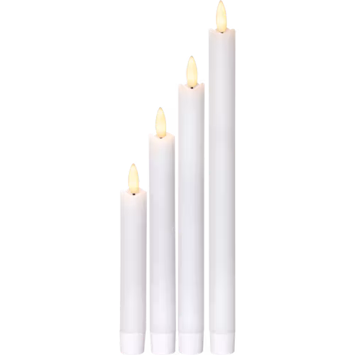 4-pack Led antikljus Flamme rustik