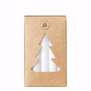 Julgransljus Vita 20-pack