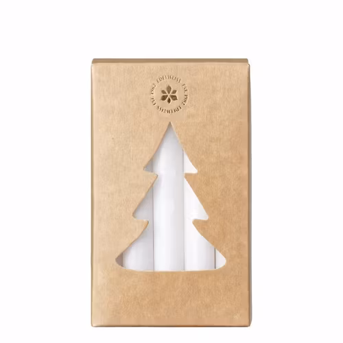 Julgransljus Vita 20-pack