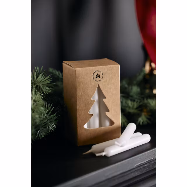 Julgransljus Vita 20-pack