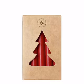 Julgransljus Röda 20-pack