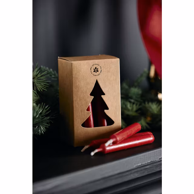 Julgransljus Röda 20-pack