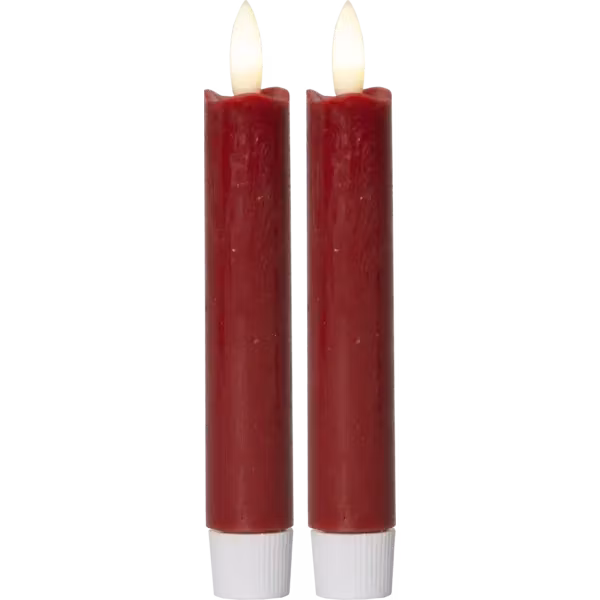 2-pack röda led-ljus