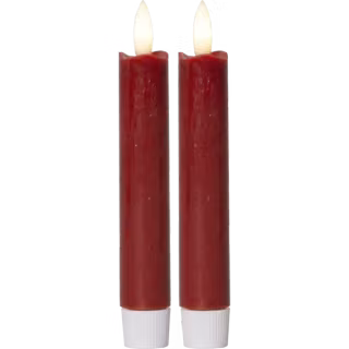 2-pack röda led-ljus