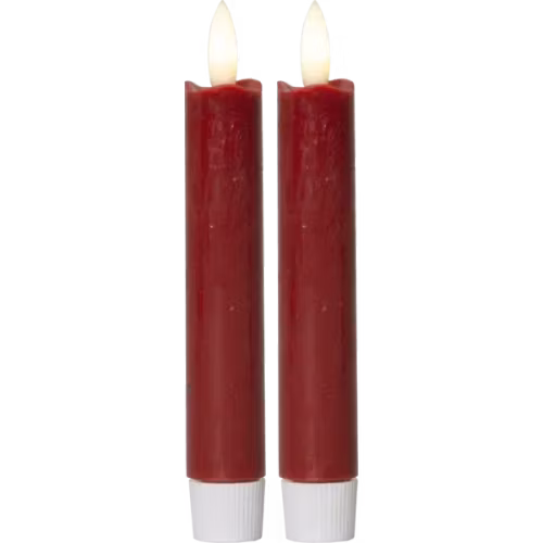 2-pack röda led-ljus