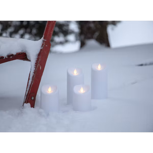 Blockljus led twinkle (2 höjder)