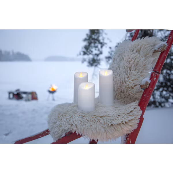 Blockljus led twinkle (2 höjder)