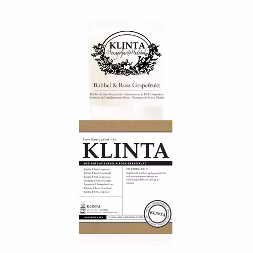 Doftljus & Massageljus Bubbel & Rosa Grapefrukt 45h