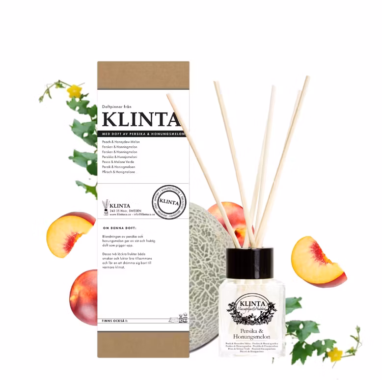 Doftpinnar 50ml Persika & Honungsmelon