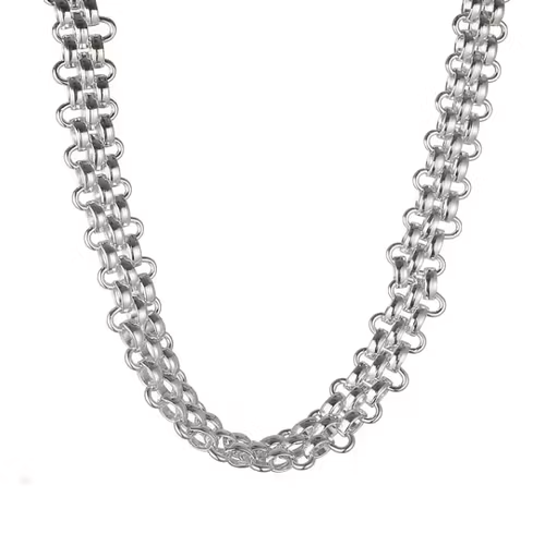 Silverhalsband