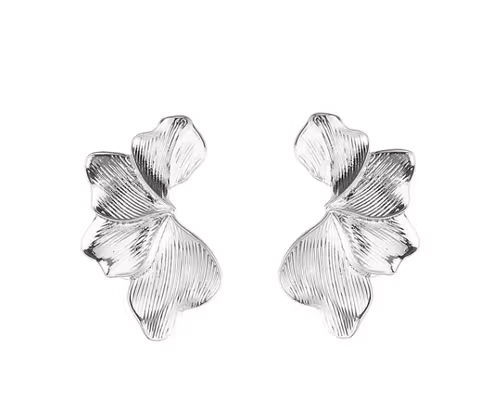 Örhängen Silverblad