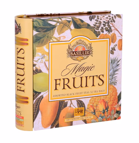 Tebok i metall - Fruktiga tesorter