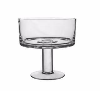Skål på fot - klarglas