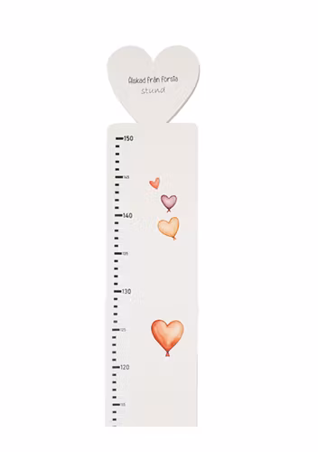 Mätsticka "Älskad från första stund"