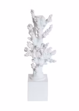 Korall ljusstake 32cm