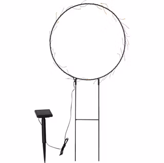 Liten ring solcellsdekoration