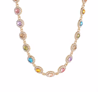 Halsband flerfärgat